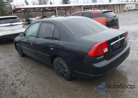 2003 Honda Civic Ex из США, поврежденный, VIN 2HGES26733H501675